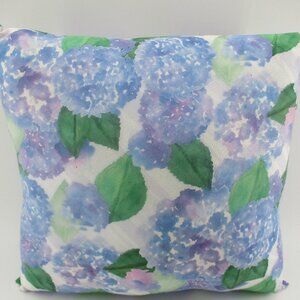 13.5" Lilac Hydrangea Pillow.